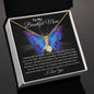 To My Beautiful Mom | Allure beauty Pendant | Gift For Mom | Mother's Day Gift