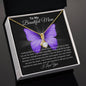 To My Beautiful Mom Necklace | Allure beauty Pendant | Gift For Mom | Mother's Day Gift