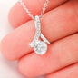 To My Beautiful Mom Necklace | Allure beauty Pendant | Gift For Mom | Mother's Day Gift