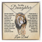 To My Daughter | Forever Heart Pendant | Necklace for Daughter