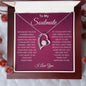 To My Soulmate | Forever Heart Necklace | When Feel Overwhelmed