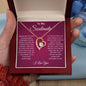 To My Soulmate | Forever Heart Necklace | When Feel Overwhelmed
