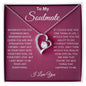 To My Soulmate | Forever Heart Necklace | When Feel Overwhelmed