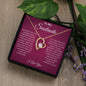 To My Soulmate | Forever Heart Necklace | When Feel Overwhelmed